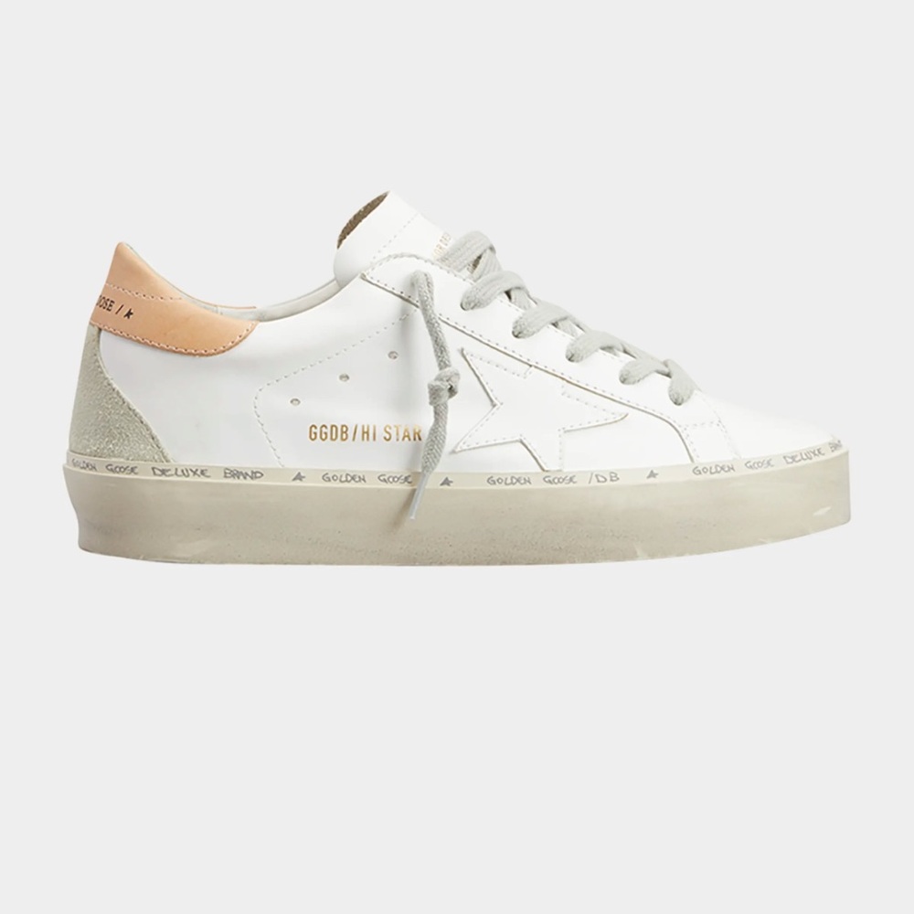 Hi Star Low-Top Leather Sneakers